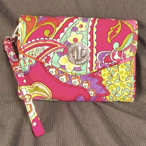 Vera Bradley Wristlet Wallet - Picture 1 of 10